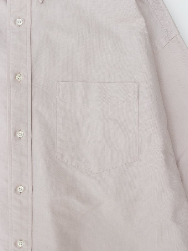 Oxford L/S Oversized B.D Shirt-オックスロングスリーブ