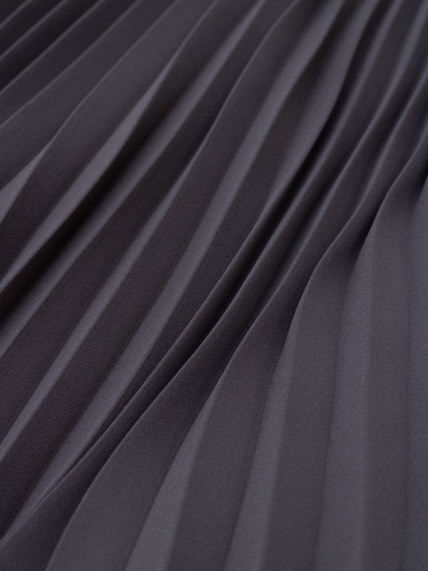 Satin Pleats Skirt-サテンプリーツスカート-Graphpaper（グラフ