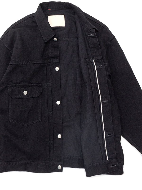 Selvage Denim Jacket-セルビッチデニムジャケット-Graphpaper