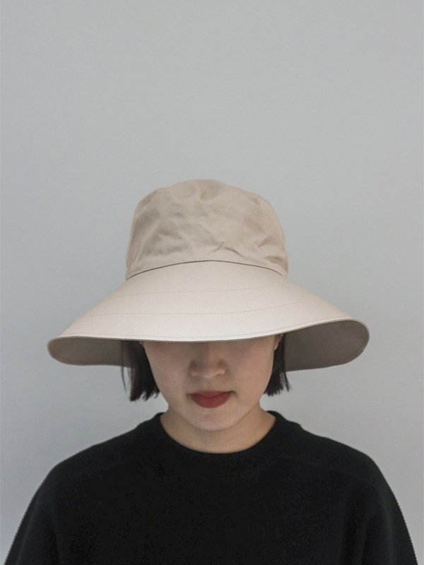 Ventile wide brim bucket hat-ベンタイルワイドブリムバケット