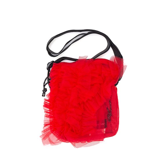 【新品タグ付き】 Chika Kisada EASTPAK チカキサダ バッグ チカ キサダとイーストパックがコラボ チュール素材をあしらったバッグ