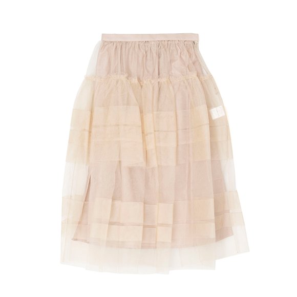 5/11まで　23AW CHIKA KISADA チカキサダ チュールスカート Chika Kisada AW23 チカキサダ チュールビジュービスチェが入荷