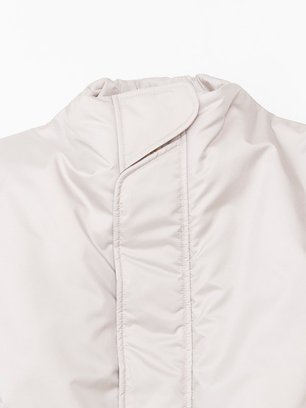Cording Embroidery Collarless Flight Jacket-コーディングエン Cording Embroidery Collarless Flight Jacket-コーディングエン