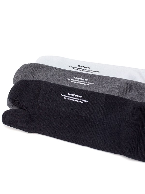 Graphpaper TABI 3-pack socks-グラフペーパータビ3pソックス