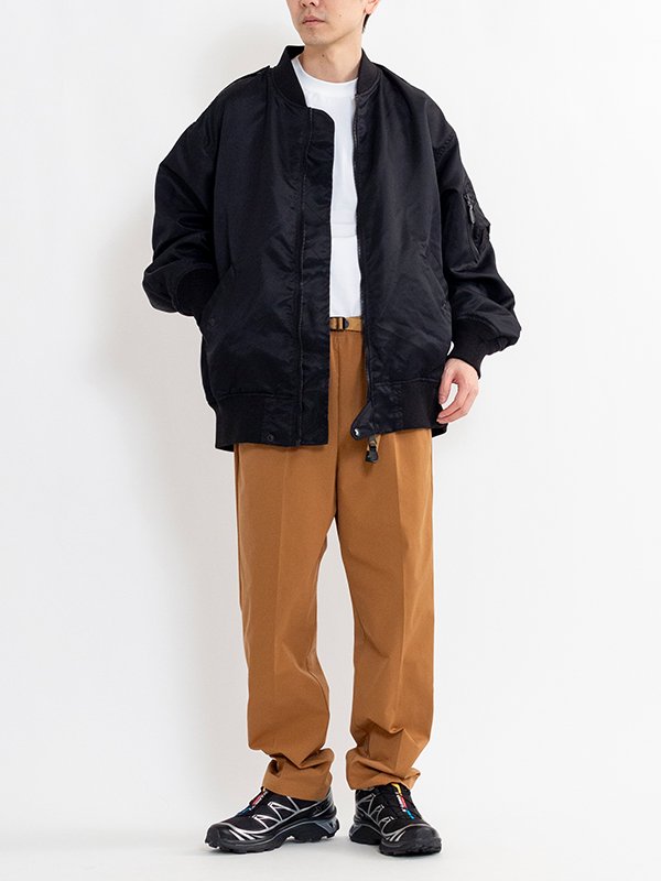 TASLAN TWILL TAPERED PANTS タスランツイルテーパードパンツ TASLAN TWILL TAPERED PANTS タスランツイルテーパードパンツ