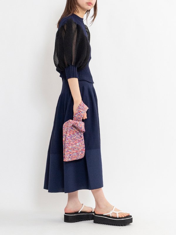 【新品】CFCL NOTCHED RIB KNIKAT BAG NOTCHED RIB BAG