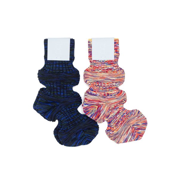 ■CFCL■大人気アイテム ガーターリブソックス 国内発 すぐ届く GARTER RIB SOCKS