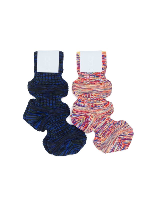 ■CFCL■大人気アイテム ガーターリブソックス 国内発 すぐ届く GARTER RIB SOCKS-ガーターリブソックス-CFCL（シーエフシーエル
