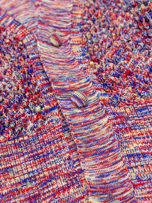 LATTICE KNIKAT CROPPED CARDIGAN-ラティスイカットクロップ