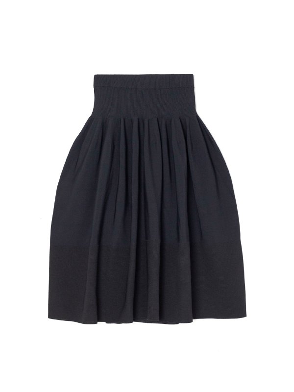 CFCL - RIVULET SKIRT -black- 23aw women | asterisk