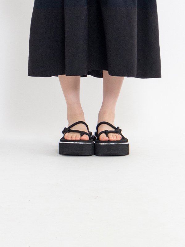 LINE SHARK SOLE PLATFORM SANDAL-ラインシャークソール
