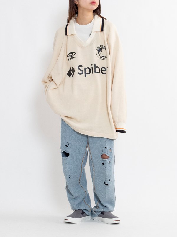 TEAM SPIBER FOOTBALL KNITWEAR-チームスパイバーフットボール TEAM SPIBER FOOTBALL KNITWEAR-チームスパイバーフットボール