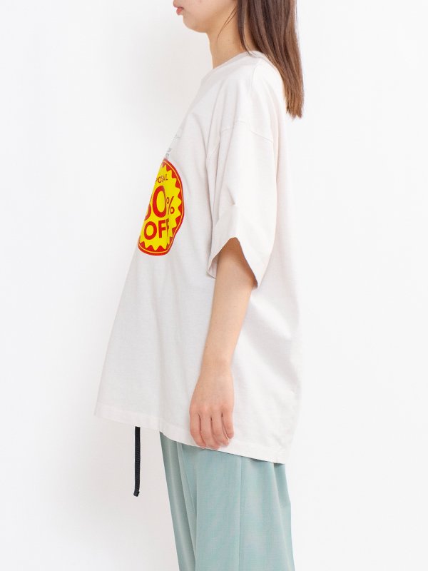 【関税込み】doublet ブラック 'Disposal Reduction' フーディ DISPOSAL REDUCTION T―SHIRT