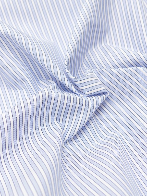 Cotton ester broad striped shirt-コットンエスターブロード