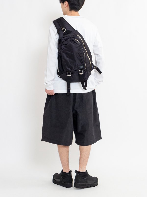 PORTER Nylon twill shoulder bag-ポーターナイロンツイル