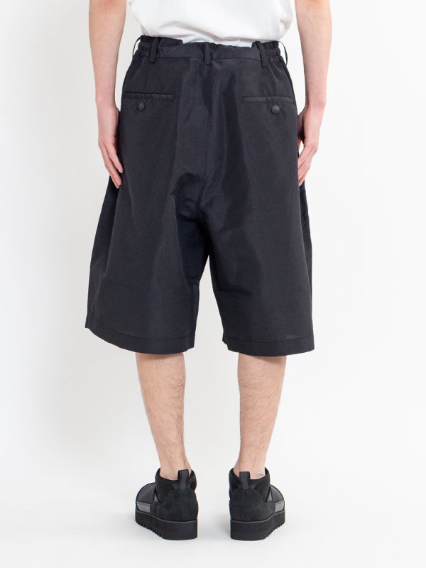 Estelle ramie poplin shorts-エステルラミーポプリンショーツ