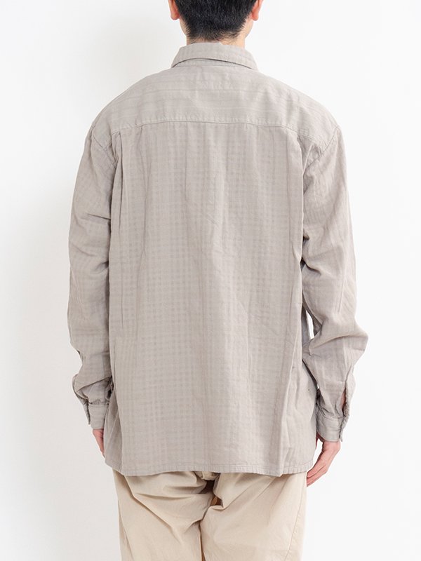 COSMIC WONDER /Cotton silk typewriter circle sh
