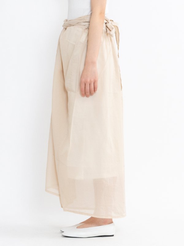SALE cosmic wonder　ラップスカート オーガニックコットン Organic cotton broadcloth and through cotton wrapped skirt