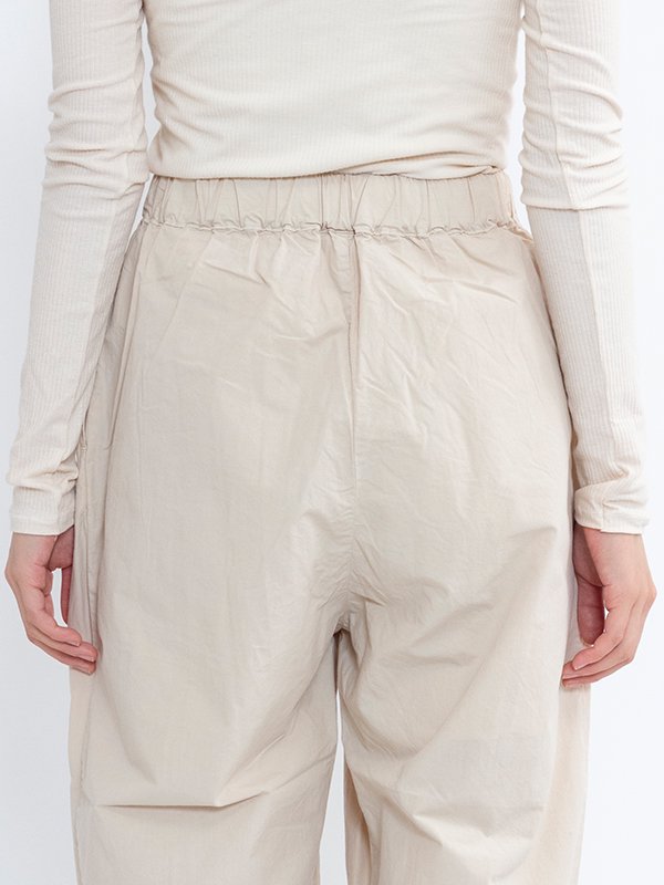 Organic cotton broadcloth india folk pants-オーガニック