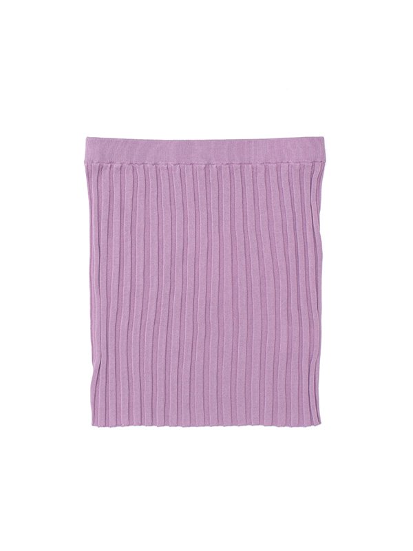 【日本限定モデル】 WIDE RIBBED STRAPLESS SWEATER-ワイドリブストラップレス トップス