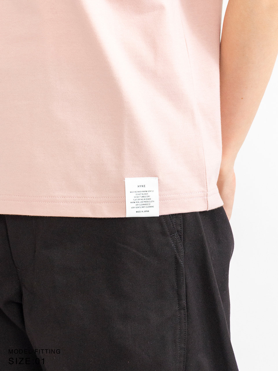 SHORT-SLV TEE (6.5OZ)-ショートスリーブTEE(6.5OZ)-HYKE