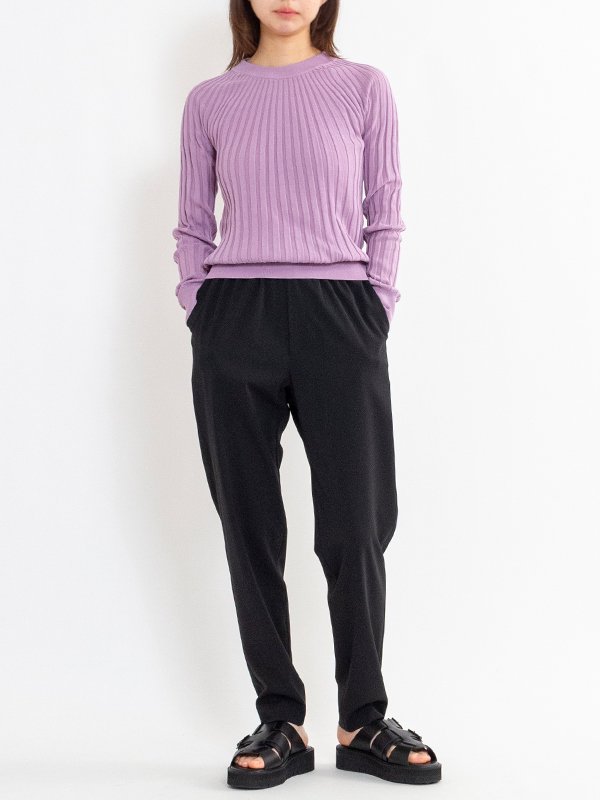 STRETCH TAPERED PANTS ストレッチテーパードパンツ-HYKE