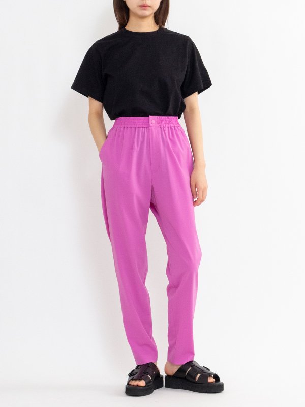 STRETCH TAPERED PANTS ストレッチテーパードパンツ-HYKE