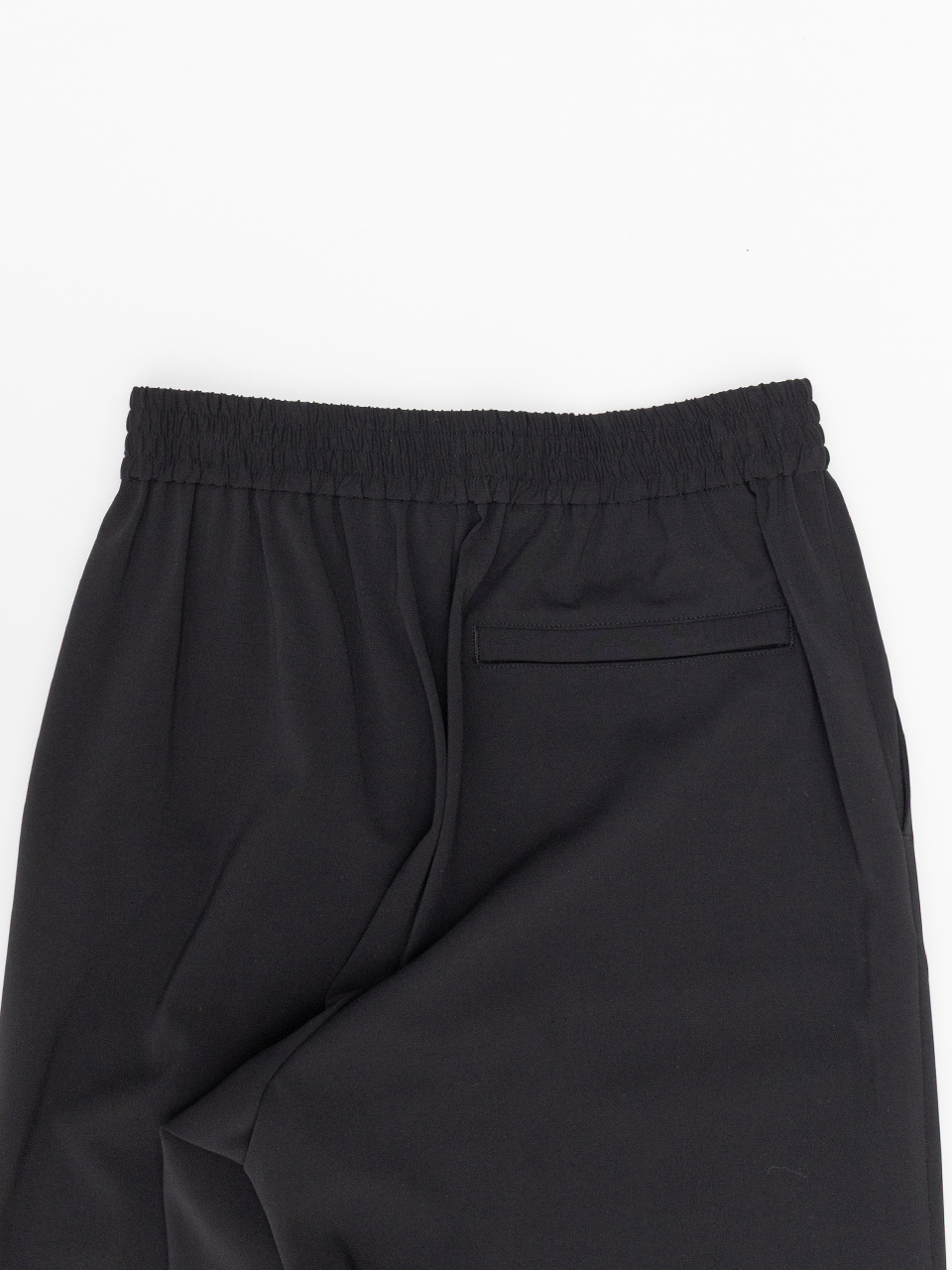 STRETCH WIDE LEG PANTS-ストレッチワイドレッグパンツ-HYKE
