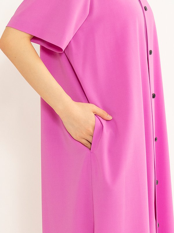 【HYKE（ハイク）】SHIRT DRESS C067 TROPICAL SHIRT DRESS-トロピカルシャツドレス-HYKE（ハイク