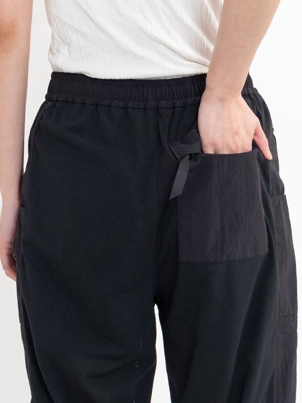 Primeflex mesh gathered pants-プライムフレックスメッシュ
