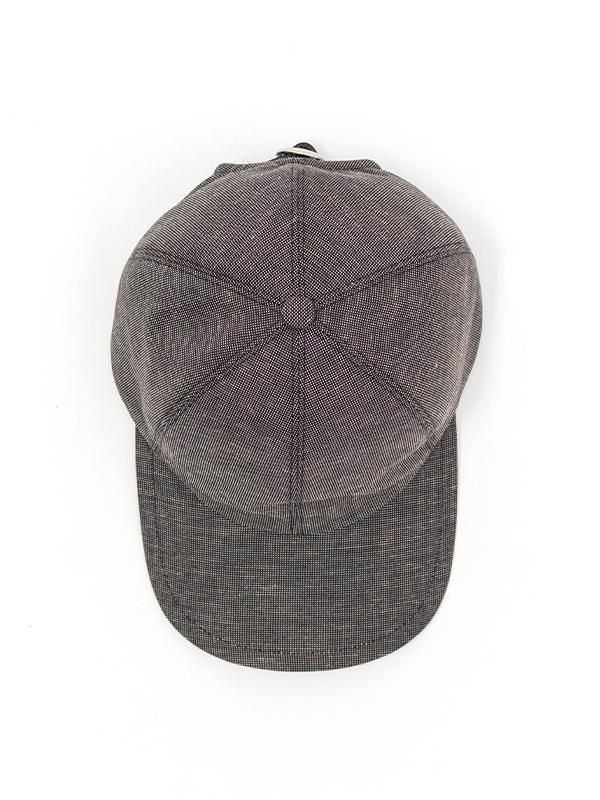 Poly linen chambray 6panel cap-ポリリネンシャンブレー