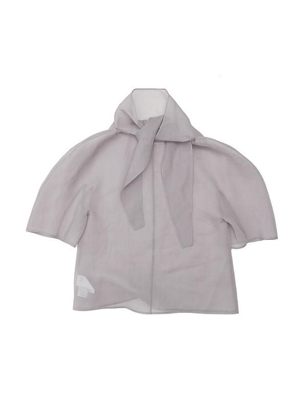 AMOMENTO KNOTTED COLLAR TOP[UWA4-25SSW03TO]｜URBAN RESEARCH