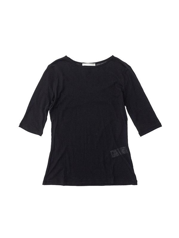 AMOMENTO / アモーメント】Round Short Sleeve T-Shirts Tシャツ