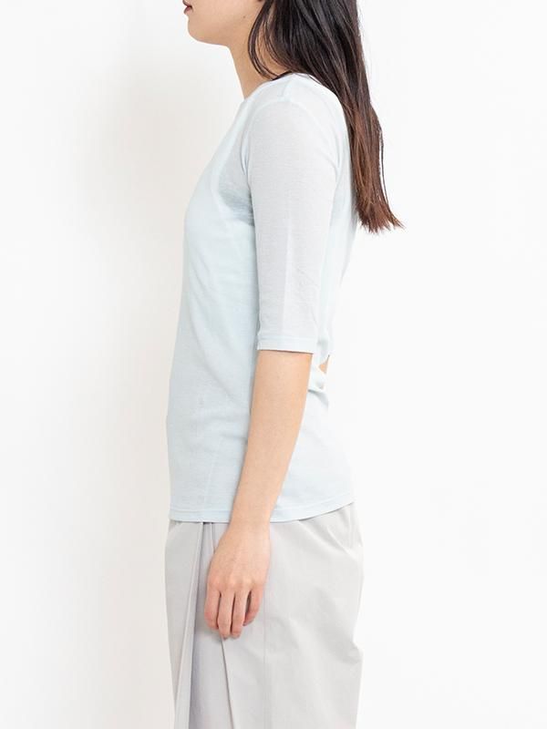 ROUND SHORT SLEEVE T SHIRT-ラウンドショートスリーブティー