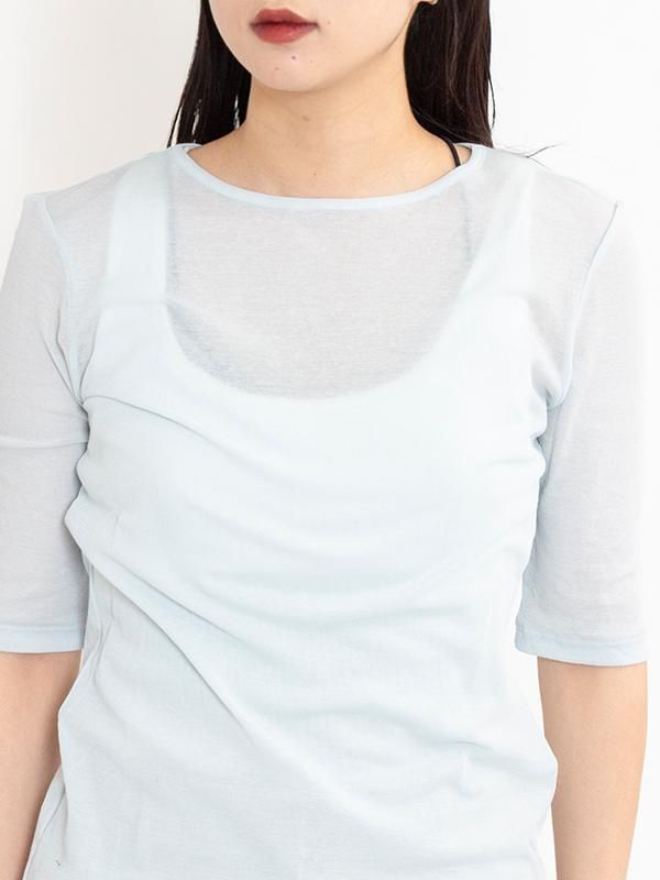 ROUND SHORT SLEEVE T SHIRT-ラウンドショートスリーブティー