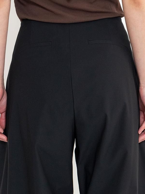 CURVED SILHOUETTE PANTS-カーブドシルエットパンツ-AMOMENTO