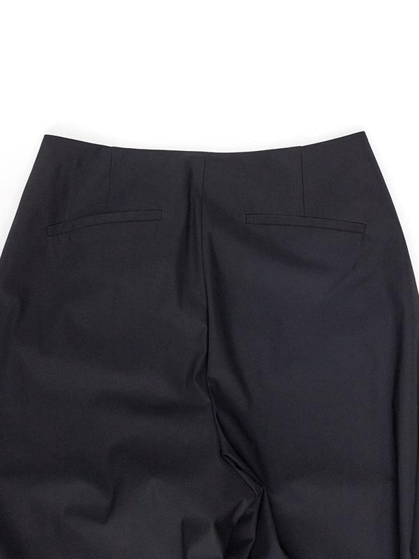 CURVED SILHOUETTE PANTS-カーブドシルエットパンツ-AMOMENTO