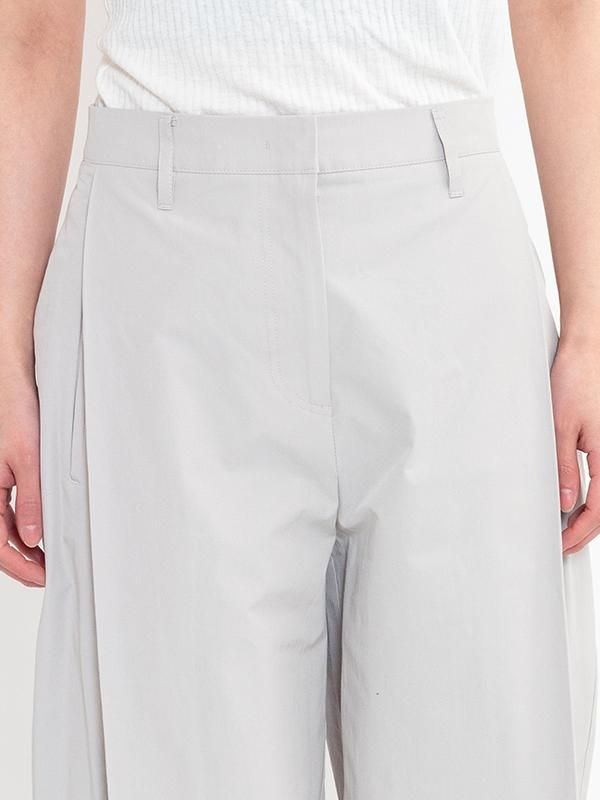 BUTTON GARCONNE PANTS-バトゥンギャルソンヌパンツ-AMOMENTO