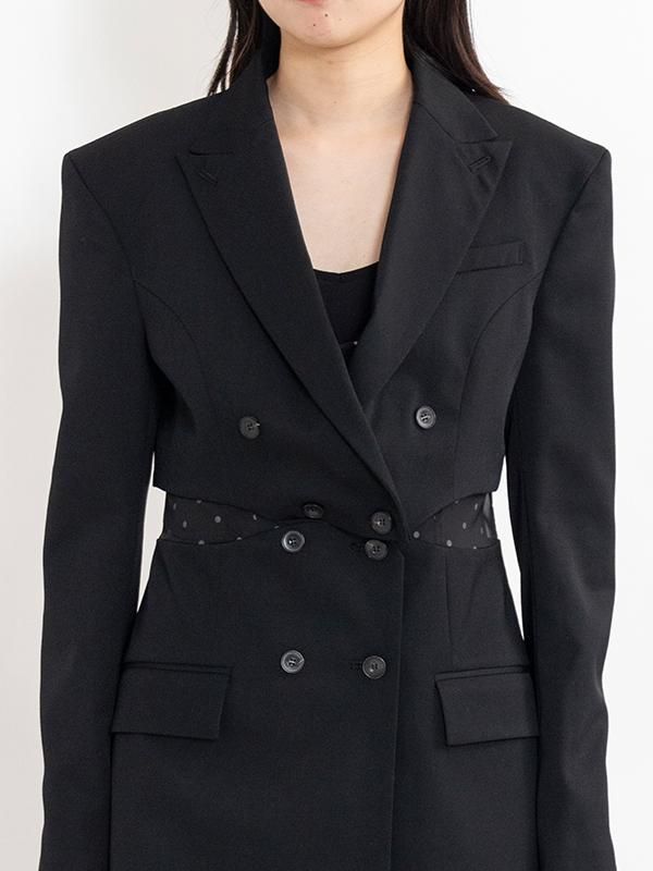 25SS】FETICO フェティコ / 3-WAY TAILORED JACKET / テーラード