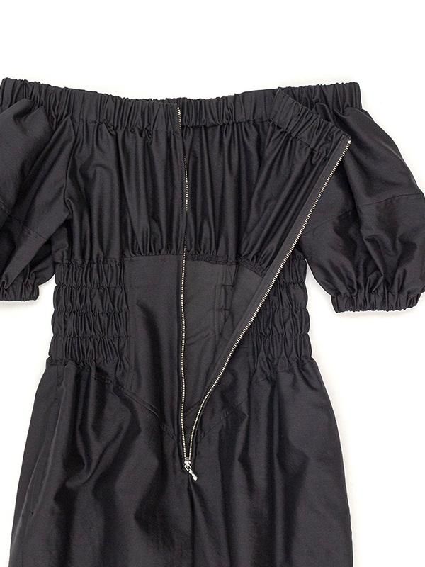OFF-SHOULDER JUMPSUITS-オフショルダージャンプスーツ-FETICO