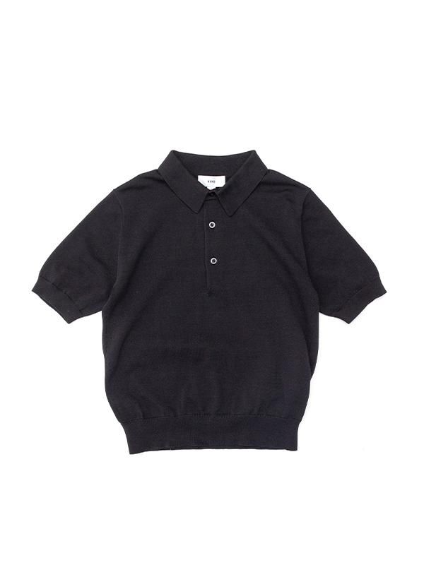 HYKE ハイク　ブラック ニット HYKE（ハイク）の「＜HYKE（ハイク）＞ FISHERMAN ニット