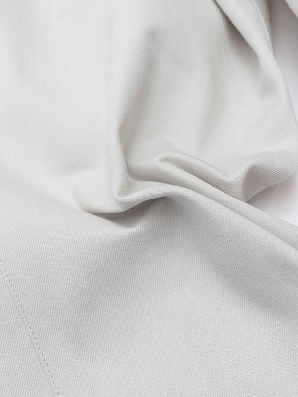 WHITE DENIM BARREL LEG JEANS-ホワイトデニムバレルレッグ