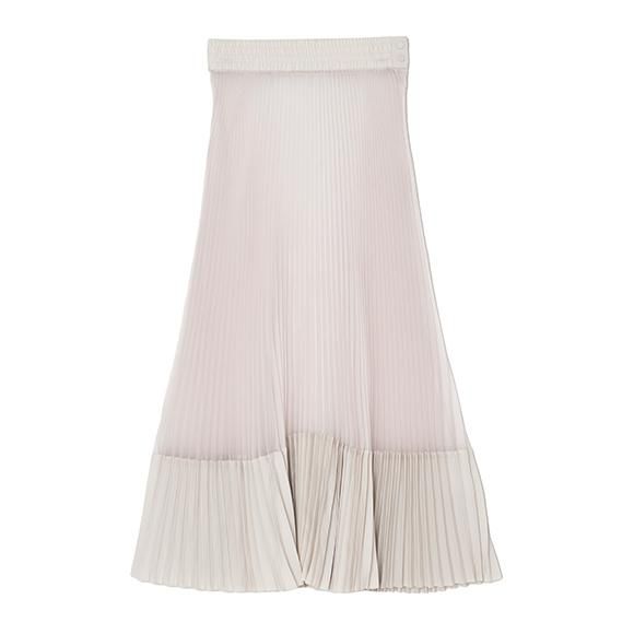 HYKE(ハイク) PLEATED SKIRT プリーツスカート 201-14043 201