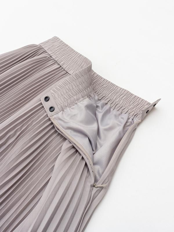 LAWN PLEATED SKIRT-ローンプリーツスカート-HYKE（ハイク）通販