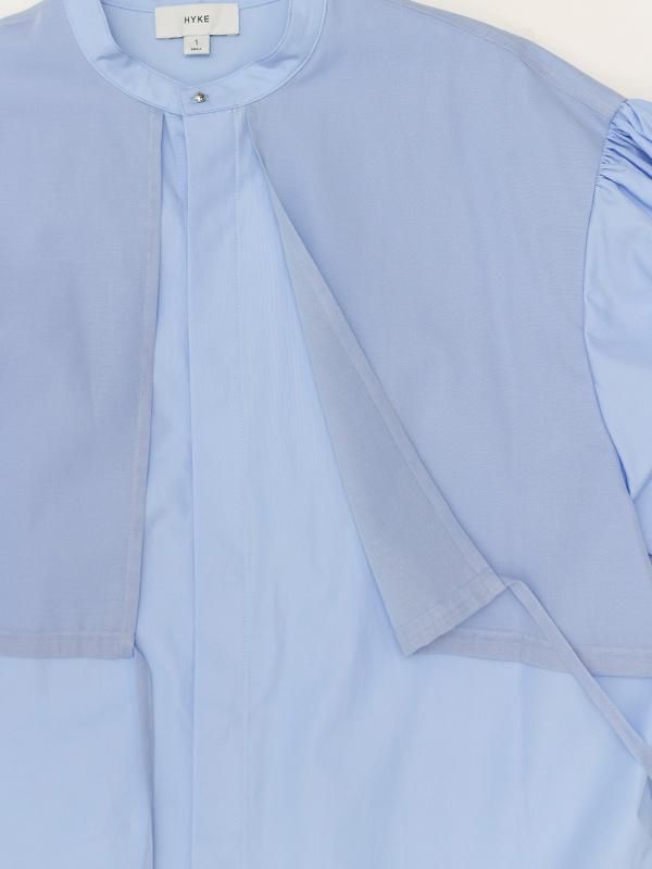 COTTON BALLOON SLEEVE DRESS-コットンバルーンスリーブドレス