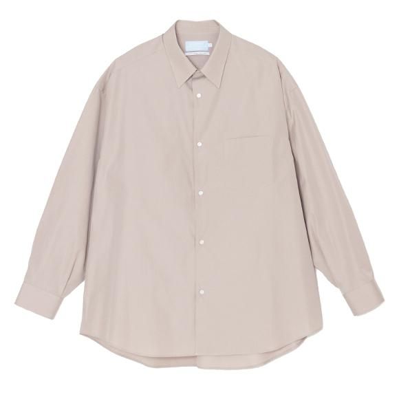 Alumo For GP L/S Oversized Regular Collar Shirt-アルモフォア
