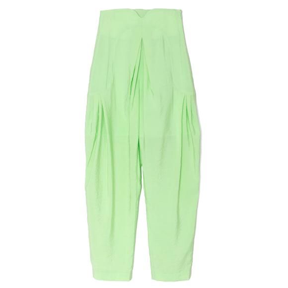 Tack High Waisted Wide Trousers-ボリュームタックハイウエステッド