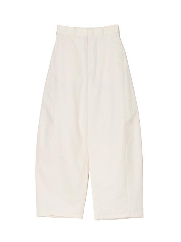 T/C BARREL LEG TROUSERS-T/Cバレルレッグトラウザーズ -HYKE