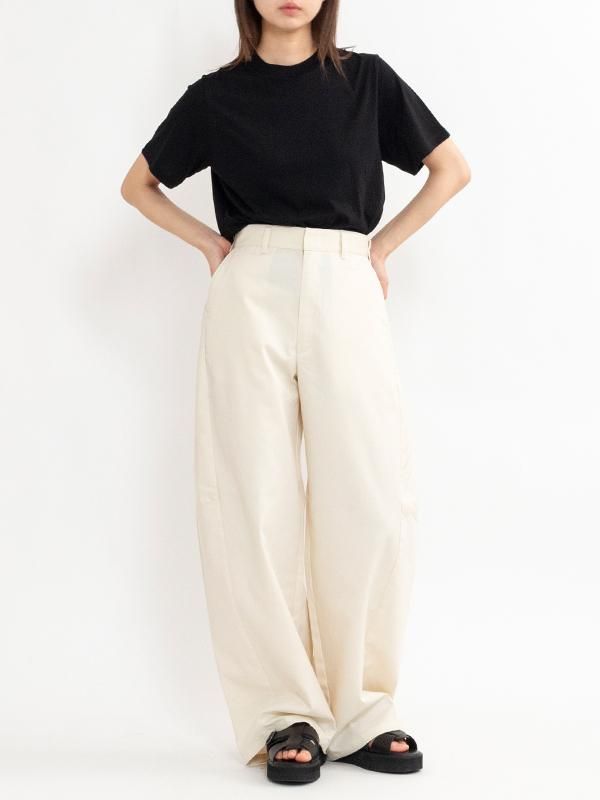 【お試し価格！】 BARREL T/C LEG -HYKE TROUSERS-T/Cバレルレッグトラウザーズ パンツ