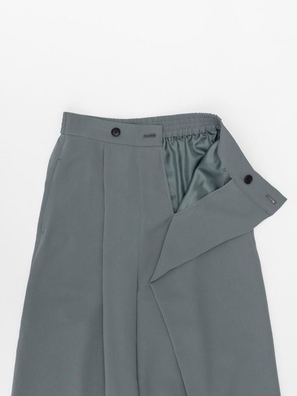 TA/P WIDE LEG PANTS-TA/Pワイドレッグパンツ-HYKE（ハイク